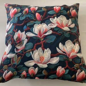 Embroidered Magnolia Green