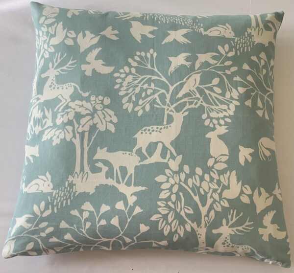 Woodland Animals Light Blue